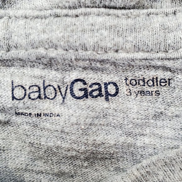 Baby GAP Gray Long Sleeve V-Neck T-Shirt Size 3T - Picture 4 of 8